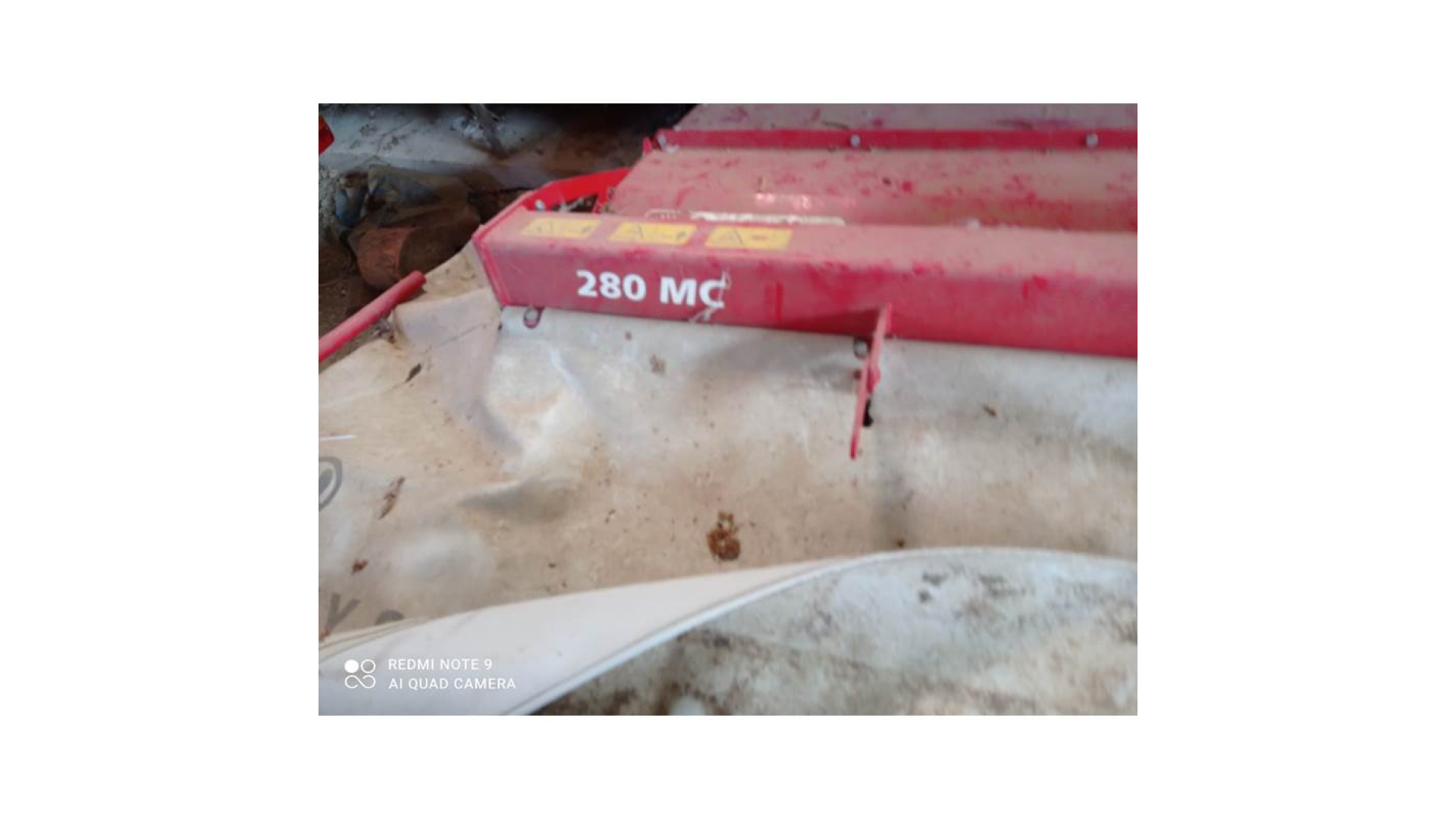 Falciacondizionatrice Lely 280 MC usata