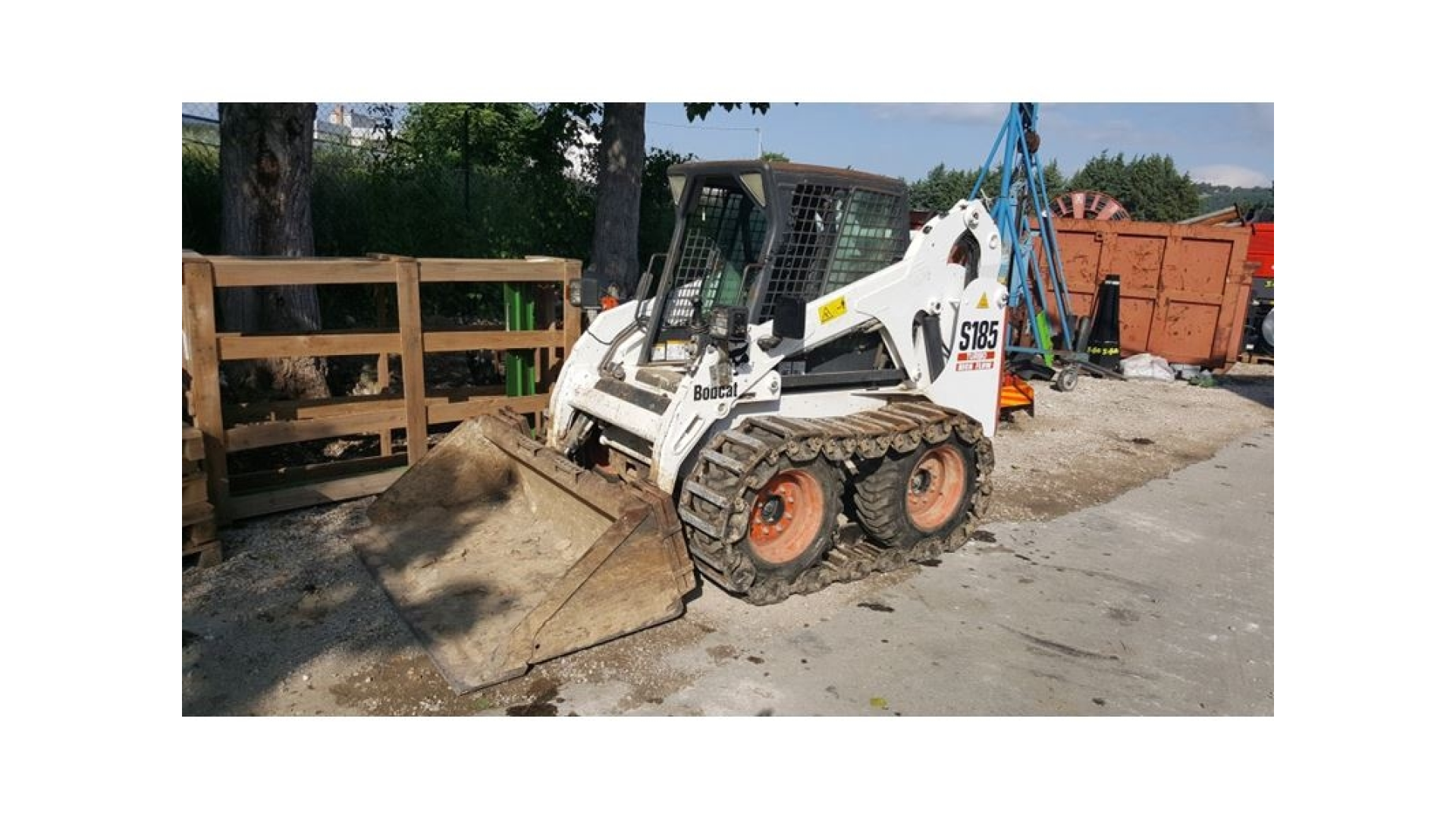 Minipala Bobcat S185 usata