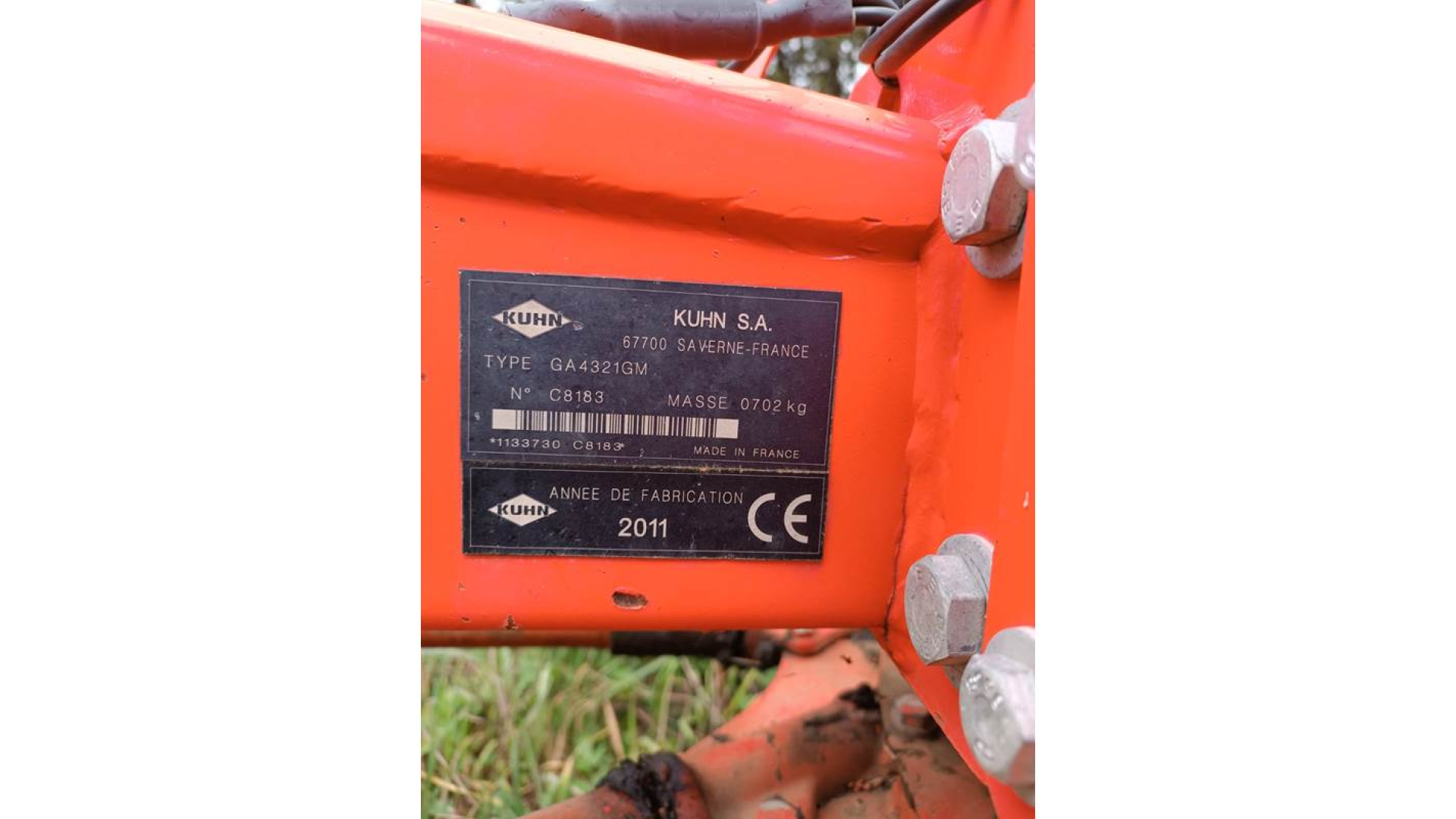 Ranghinatore Kuhn GA 4321 GM usato