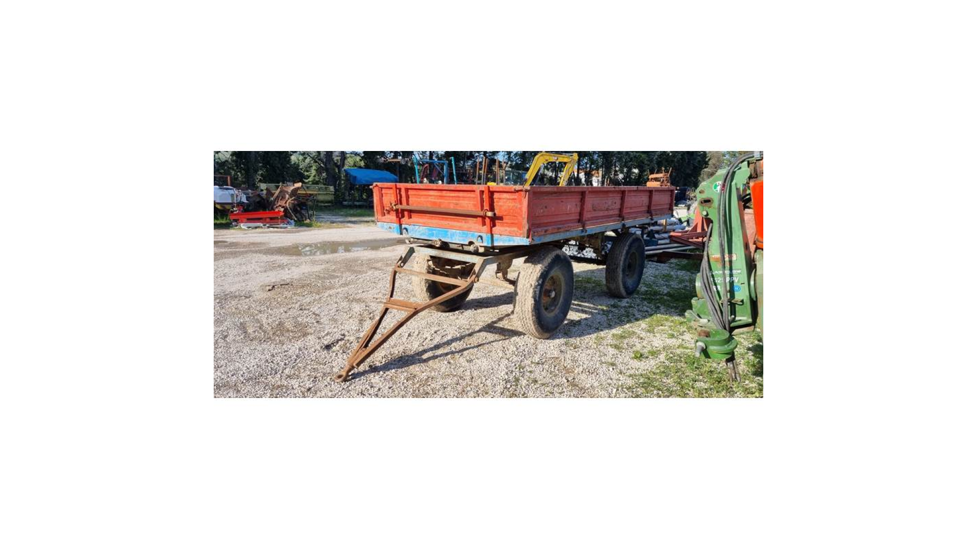 Rimorchio cassone Mutti 40 usato