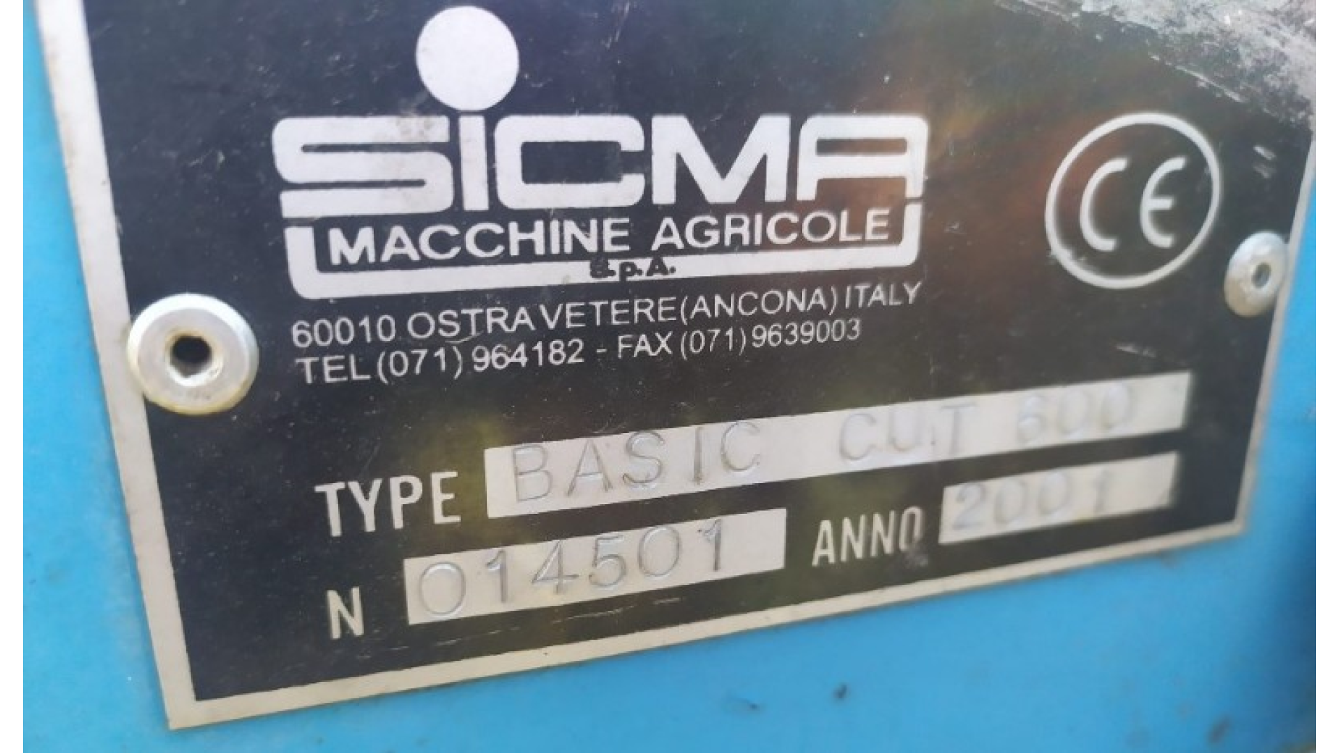Decespugliatore usato Sicma Basic Cut 600