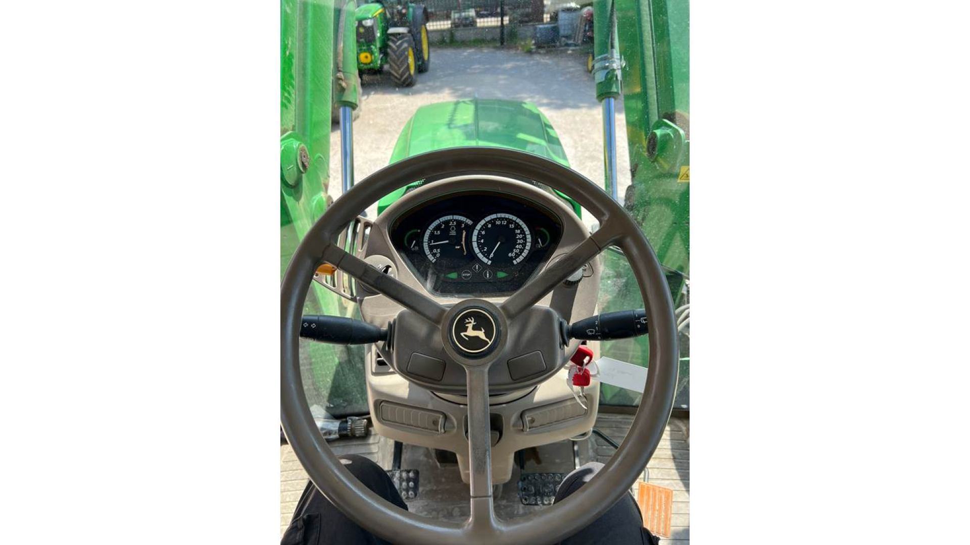 Trattore John Deere 6190R usato