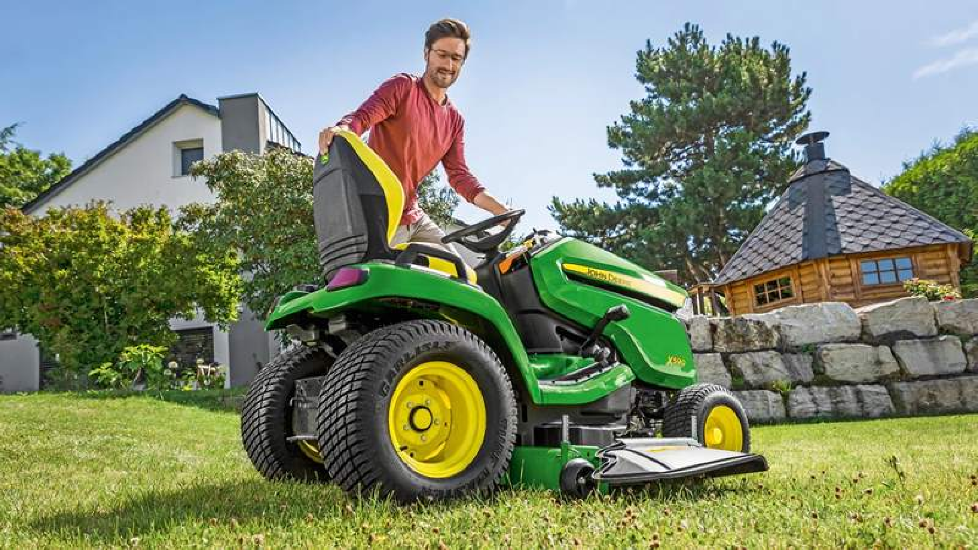 Trattorino John Deere X590