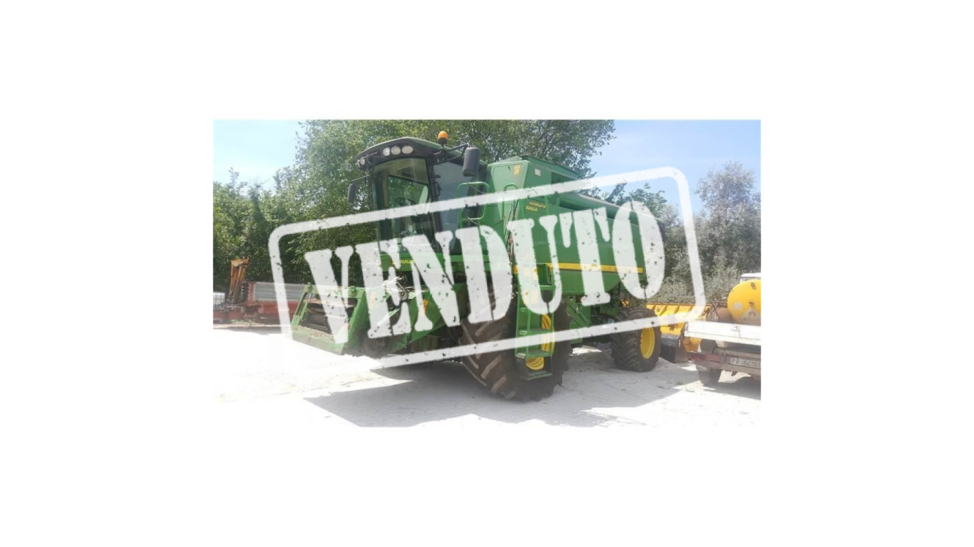 Mietitrebbia John Deere C670 Hillmaster usata