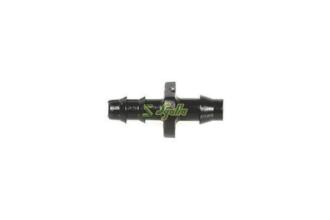 Innesto Irritec 714 ref. IM7146000N040, Innesto olivetta per microtubo Ø 4 misure PEM 3x5, Foro 3,6 mm