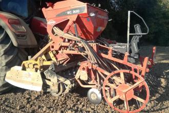 Seminatrice combinata usata Kuhn Venta EC 300 + Alpego RK 300