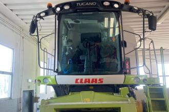 Mietitrebbia Claas TUCANO 430 MONTANA 4 Usata