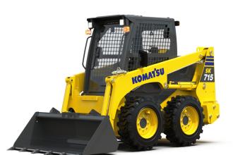 Minipala gommata KOMATSU SK715-8