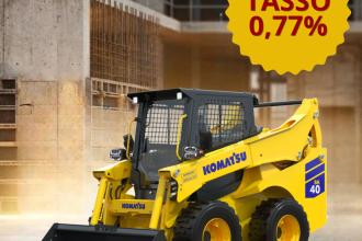 Minipala gommata KOMATSU SK40-8