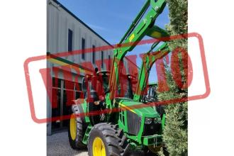 Trattore John Deere 6120M con caricatore 603M