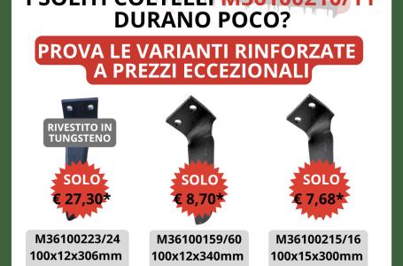 ⚔️ PROMO RICAMBI MASCHIO: RINNOVA IL TUO ERPICE!