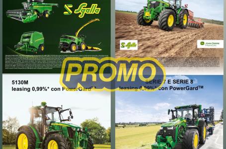Promozioni John Deere Financial: Il momento di rinnovare è adesso!