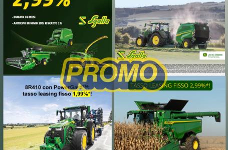 Promozioni John Deere Financial: Il momento di rinnovare è adesso!