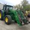 Trattore John Deere 6120M usato con Caricatore 643R